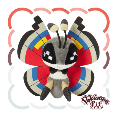 Officiële Pokemon center Pokemon fit knuffel Vivillon (Modern Pattern) 15cm